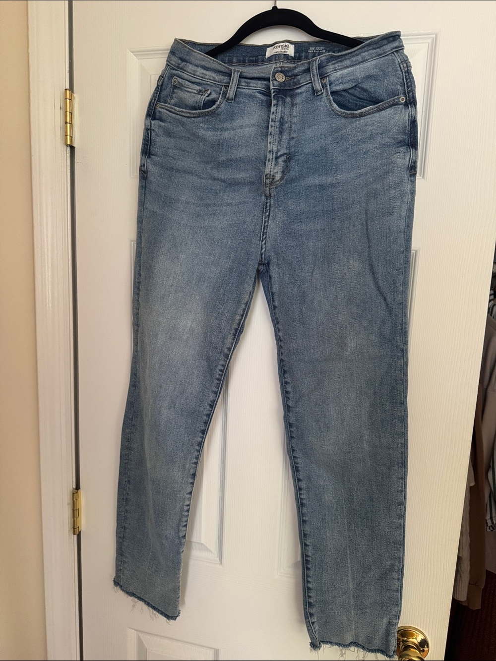 Kensie Vintage Light Blue High-Rise Jeans